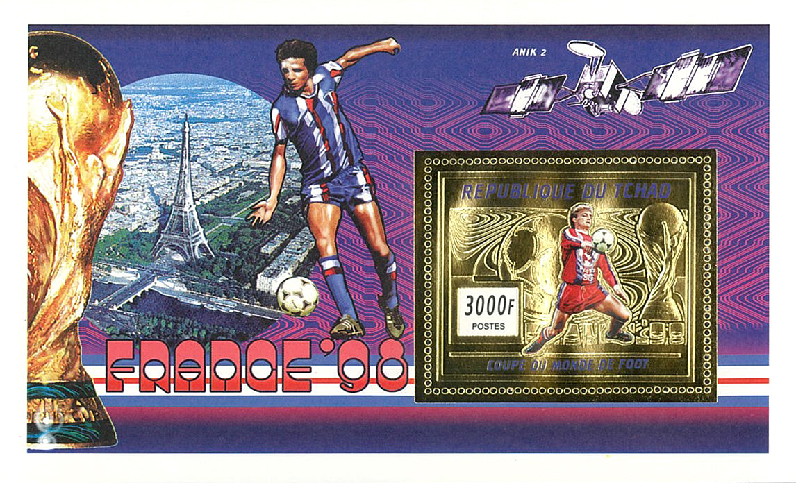 Football Worldcup - France 98 -Gold Issue