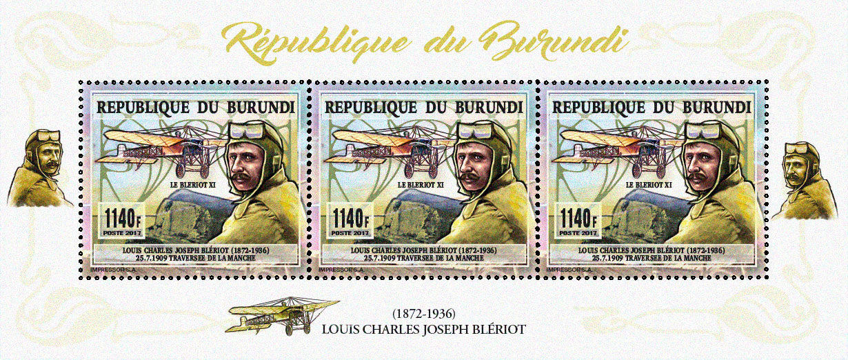 Major historical events : Louis Bleriot Crosses the English Channel in 1909