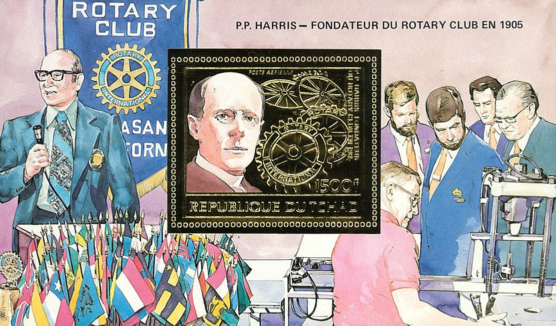 Memorial days and Personalities (1- Rotary)-Gold