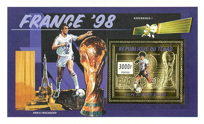 Football Worldcup - France 98 -Gold Issue