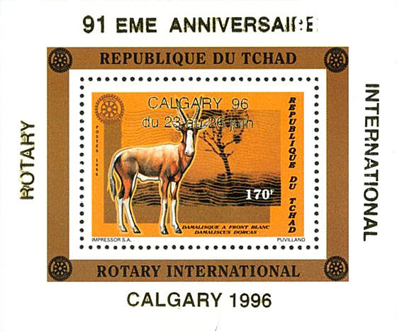 Fauna & Flora / Rotary - Gazelle /Addax - Overlap Calgary