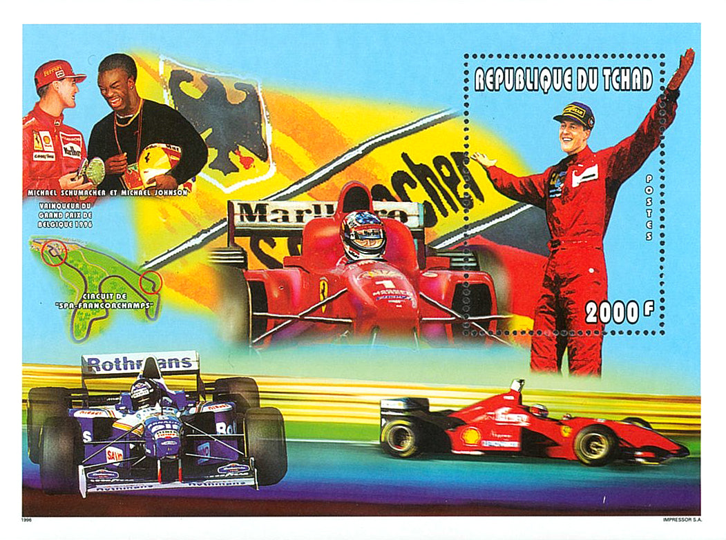 Formule 1 racing - Schumacher 96