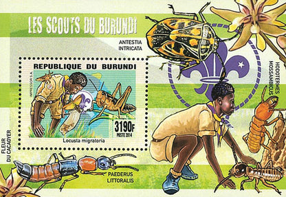 Scouting : Scouts of Burundi / Fauna / Flora / Mushrooms (I)