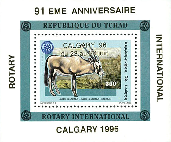 Fauna & Flora / Rotary - Gazelle /Addax - Overlap Calgary