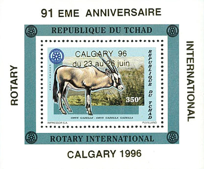 Fauna & Flora / Rotary - Gazelle /Addax - Overlap Calgary