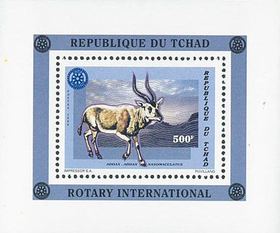 Fauna & Flora / Rotary - Gazelle /Addax