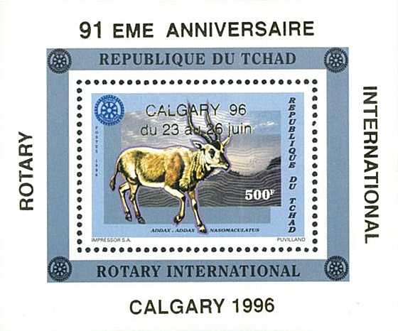 Fauna & Flora / Rotary - Gazelle /Addax - Overlap Calgary