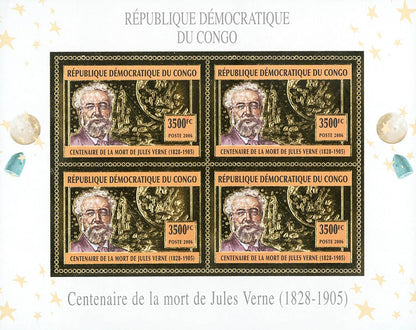 100th Anniversary of the Death of Jules Verne (Gold Issue)