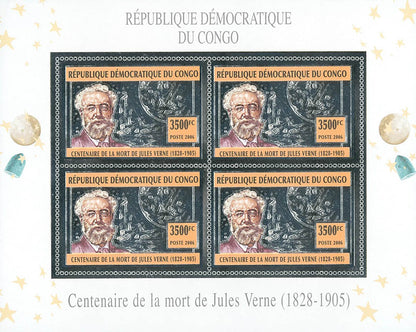 100th Anniversary of the Death of Jules Verne (Silver Issue)