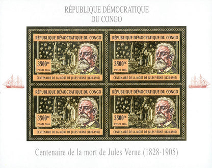 100th Anniversary of the Death of Jules Verne (Gold Issue)