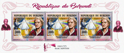 Major historical events / Famous characters : Isaac Newton light theory prism