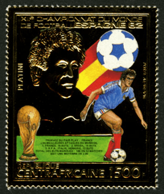 World Footbal Cup 1982 (Platini-Rossi) GOLD