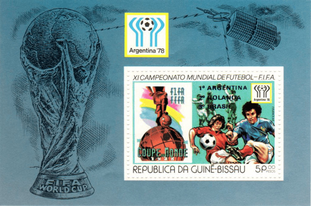 Football world championship, Argentina : Placement of final participants – SILVER  1978